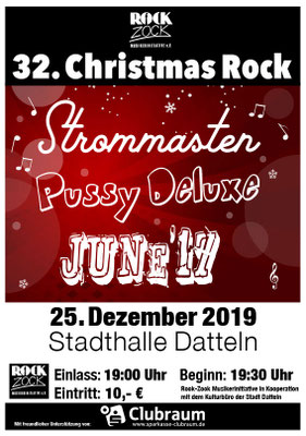 Plakat zum 32. Christmas Rock 2019